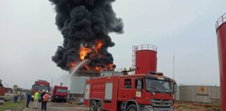 Oando Tank Farm In Lagos Razed Oando Tank Farm In Lagos Razed