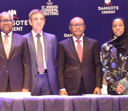 Dangote Cement Shareholders Up Dividend By 25% To N20 Per Share Dangote Cement Shareholders Up Dividend By 25% To N20 Per Share
