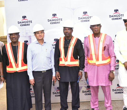 Minister Visits Dangote Cement Ibese, Lauds Plant’s Promotion of Best Practices Minister Visits Dangote Cement Ibese, Lauds Plant’s Promotion of Best Practices